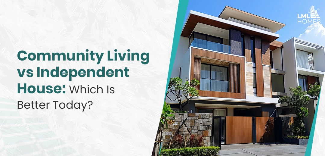 community living vs independent house